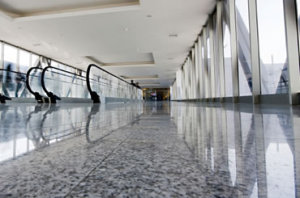 polished granite floor