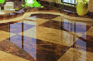 polished marble floor