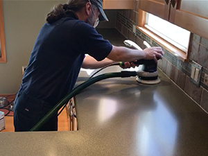 Corian Countertop Vanity Top Polishing Restoration