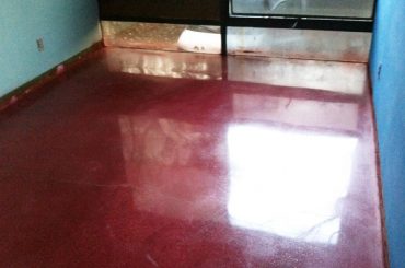 Concrete Floor Gets Brand New Look