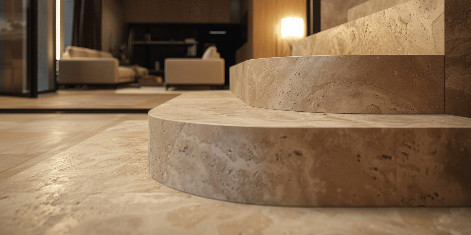 Travertine Floor Sealing and Polishing